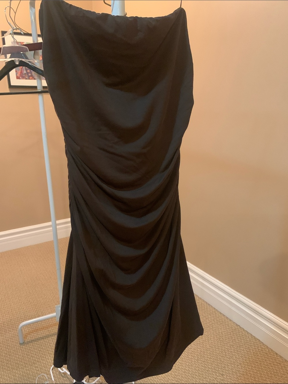 GARAGE Stretchy Dress with Gathered Ruching